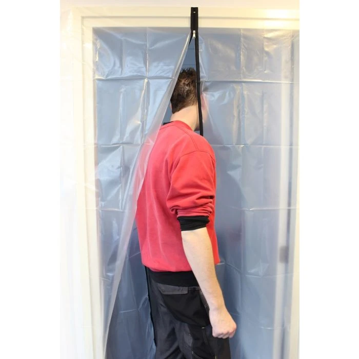 Easydek Stofdeur 2400mm X 1200mm Incl. Rits 3 Easydek Stofdeur 2400mm X 1200mm Incl. Rits - Afbeelding 3