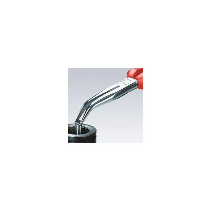 Knipex® 2626200 Telefoontang Gebogen + Zijsnijder VDE 200 Mm 2 Knipex® 2626200 Telefoontang Gebogen + Zijsnijder VDE 200 Mm - Afbeelding 2