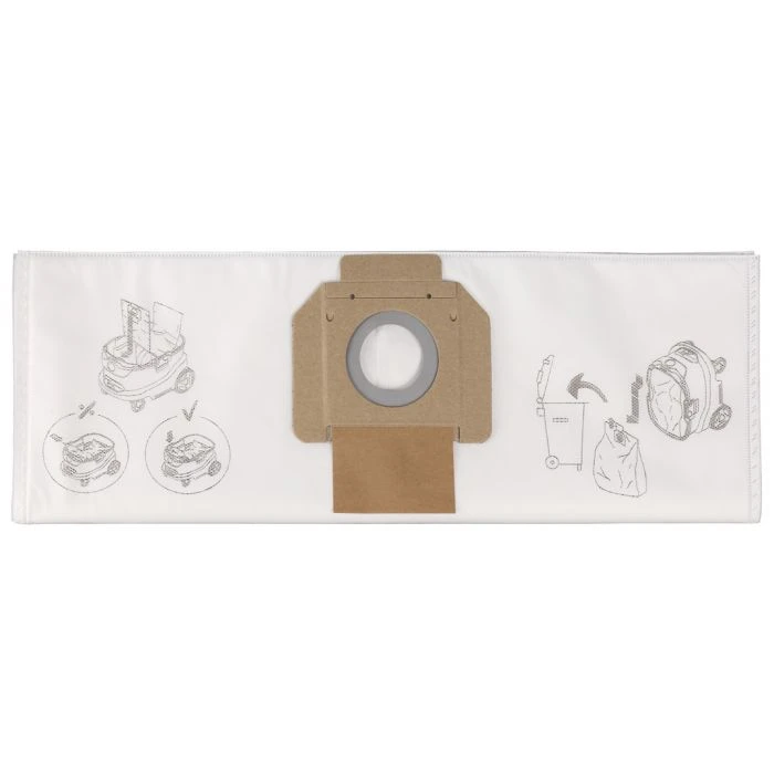 MTools Stofzuigerzakken 42276-5PRO High Filtration Stofzak 1 MTools Stofzuigerzakken 42276-5PRO High Filtration Stofzak