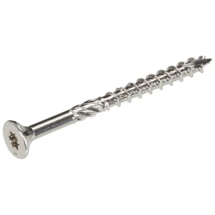 Makita Woodies® Ultimate 5.0x 70 Deeldraad Platverzonken Kop T-25 Rvs A2 1 Makita Woodies® Ultimate 5.0x 70 Deeldraad Platverzonken Kop T-25 Rvs A2