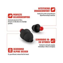 Makita WorkSafe- Alpine ® - Klus Oordoppen - 1 Paar (23 DB) 9 Makita WorkSafe- Alpine ® - Klus Oordoppen - 1 Paar (23 DB) -Aanbiedingen Tool Gigant Winkel worksafe klus oordopjes details alpine hearing protection