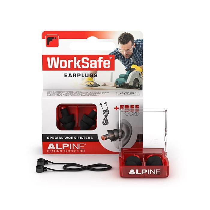 Makita WorkSafe- Alpine ® - Klus Oordoppen - 1 Paar (23 DB) 2 Makita WorkSafe- Alpine ® - Klus Oordoppen - 1 Paar (23 DB) - Afbeelding 2